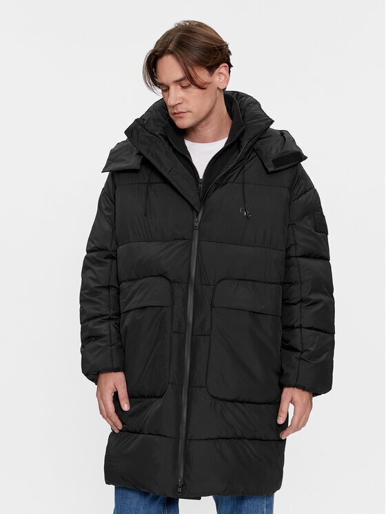 Calvin Klein Jeans Geacă de iarnă J30J324078 Relaxed Fit