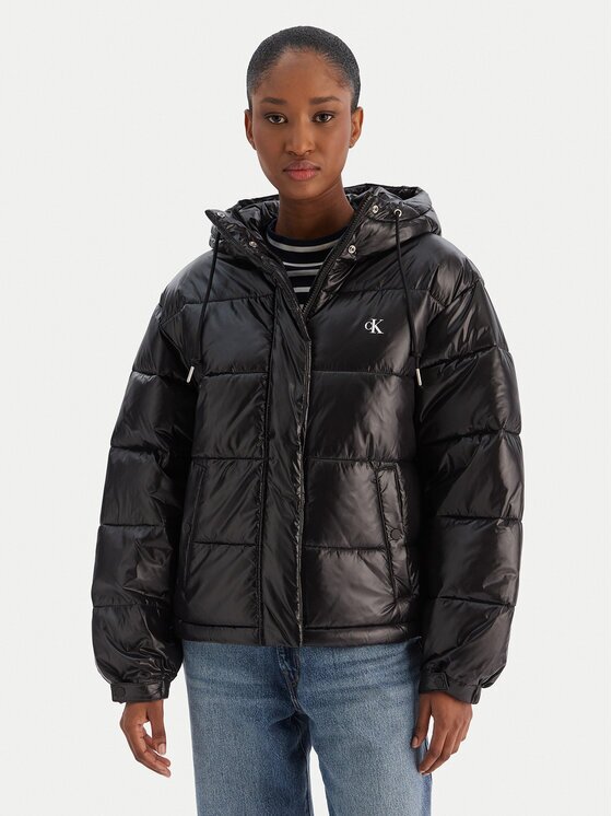 Calvin Klein Jeans Geacă de iarnă LV047D505G Relaxed Fit