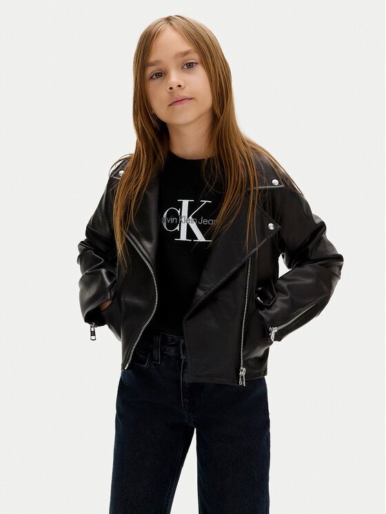 Calvin Klein Jeans Geacă din imitație de piele IG0IG02982 M Regular Fit