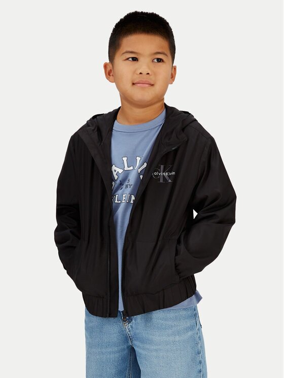 Calvin Klein Jeans Geacă Monologo Essential IB0IB02639 Regular Fit