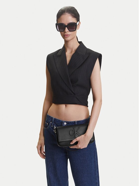 Calvin Klein Jeans Geantă Sculpted Flap Shoulder Pouch LV04K3148G