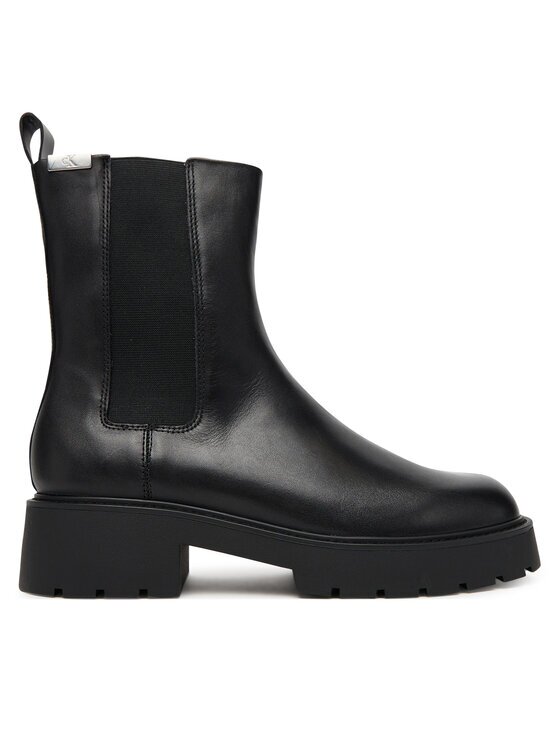 Calvin Klein Jeans Ghete Jodhpur Combat Mid Chelsea Boot Hw Lth YW0YW01869
