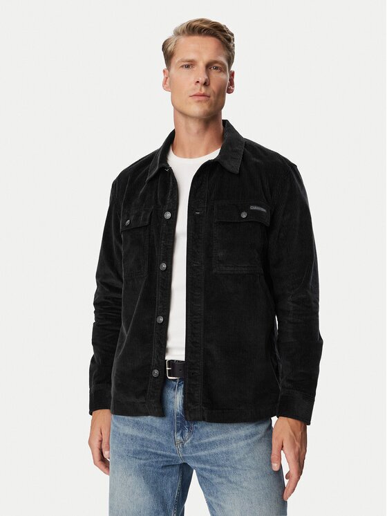 Calvin Klein Jeans Jachetă cămașă LV04RH115G Regular Fit