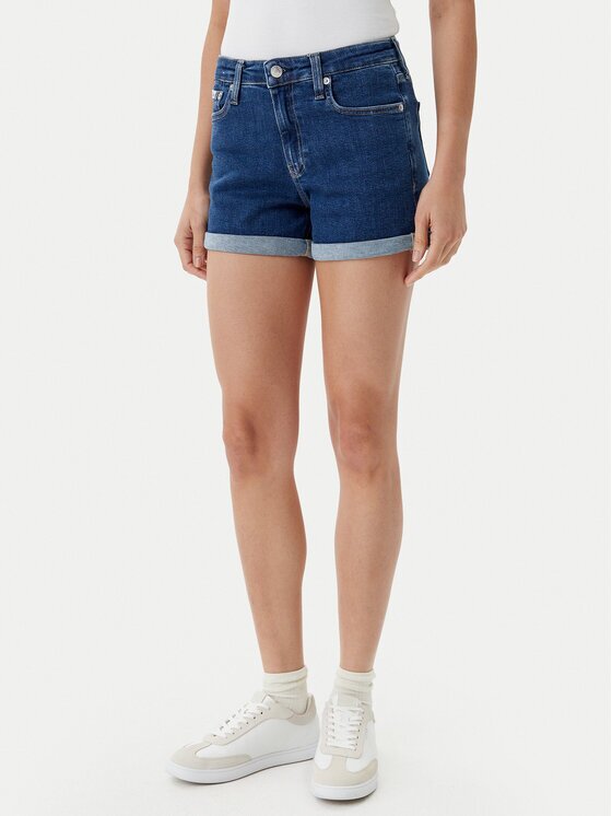 Calvin Klein Jeans Pantaloni scurți de blugi J20J225160 Regular Fit
