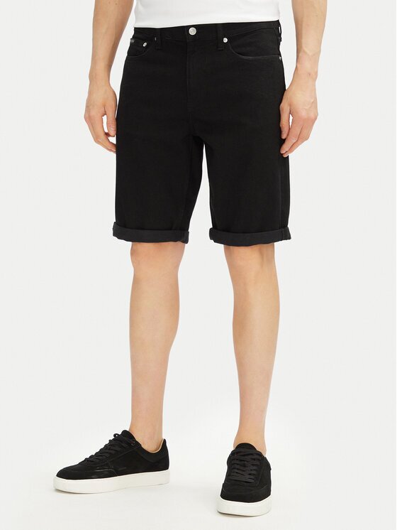 Calvin Klein Jeans Pantaloni scurți de blugi J30J327514 Slim Fit