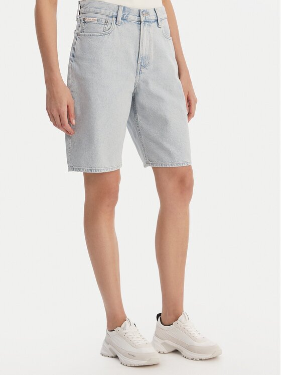 Calvin Klein Jeans Pantaloni scurți de blugi LV047F673G Loose Fit