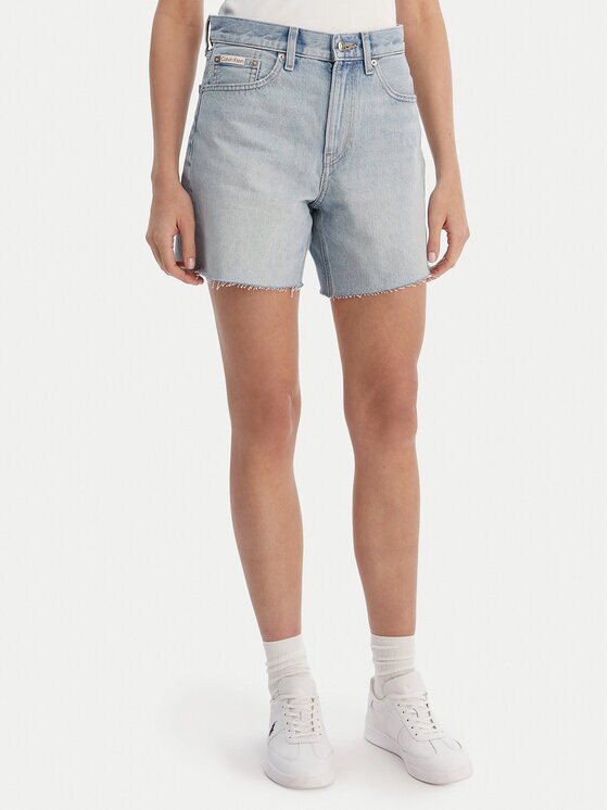 Calvin Klein Jeans Pantaloni scurți de blugi LV047F766G Relaxed Fit