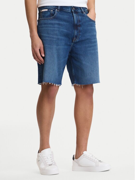 Calvin Klein Jeans Pantaloni scurți de blugi LV04RF793G Regular Fit