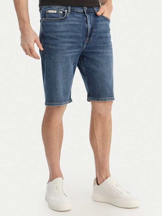 Calvin Klein Jeans Pantaloni scurți de blugi LV04RF922G Regular Fit
