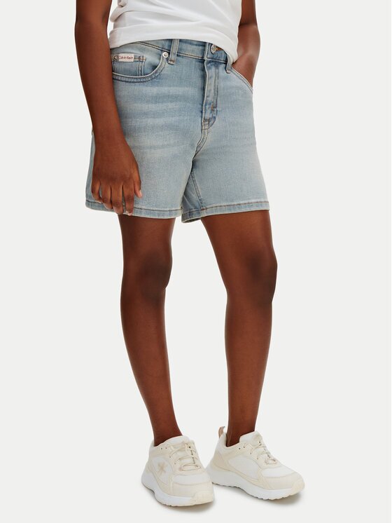 Calvin Klein Jeans Pantaloni scurți de blugi LVCKSJC19G Regular Fit