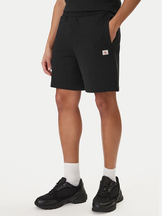 Calvin Klein Jeans Pantaloni scurți sport Badge LV04RF282G Regular Fit