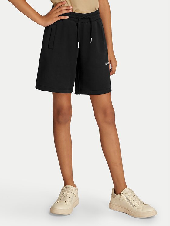 Calvin Klein Jeans Pantaloni scurți sport New Inst. Logo IU0IU00703 Relaxed Fit