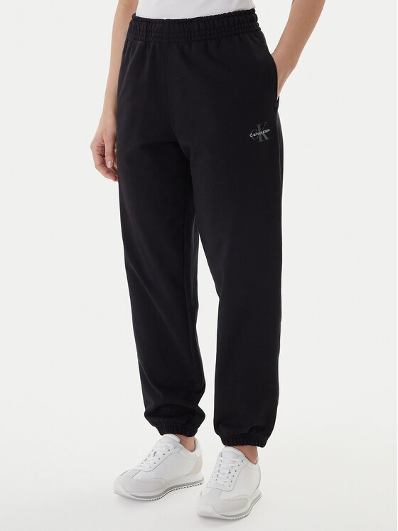 Calvin Klein Jeans Pantaloni trening Foil Monologo LV047E826G Regular Fit