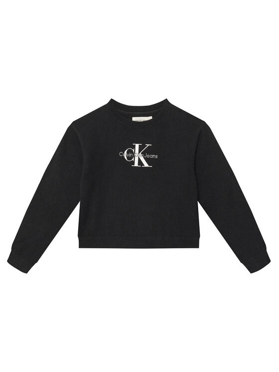Calvin Klein Jeans Pulover Monologo IG0IG02830 D Regular Fit