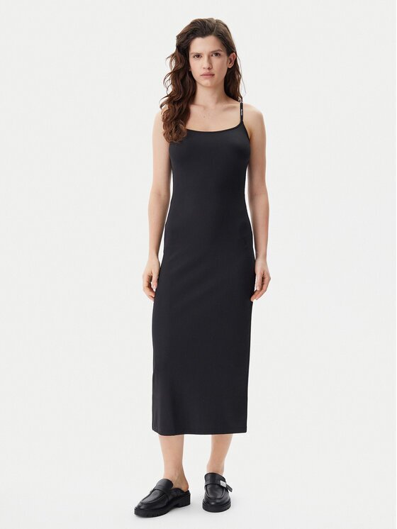 Calvin Klein Jeans Rochie de vară Logo J20J225288 Slim Fit