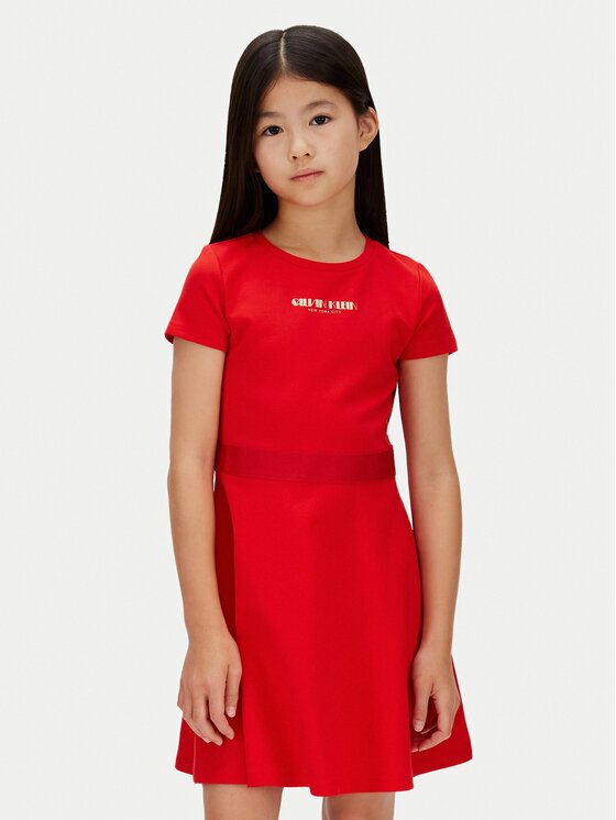 Calvin Klein Jeans Rochie de zi IG0IG03099 Regular Fit