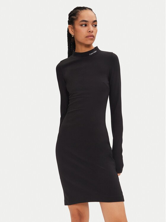 Calvin Klein Jeans Rochie de zi J20J225395 Slim Fit