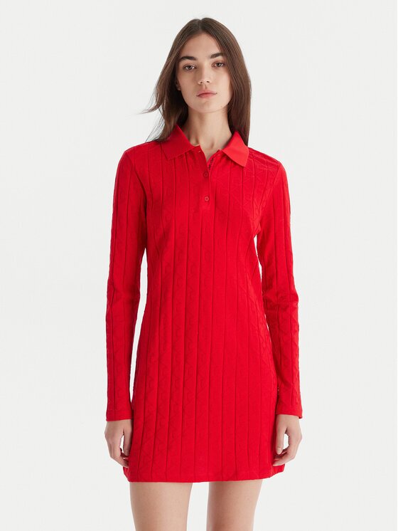 Calvin Klein Jeans Rochie de zi LV047D228G Slim Fit