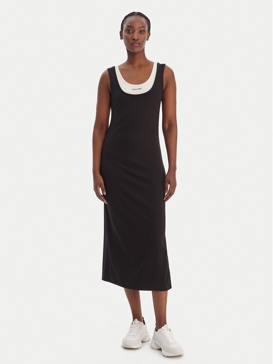 Calvin Klein Jeans Rochie de zi LV047E220G Slim Fit
