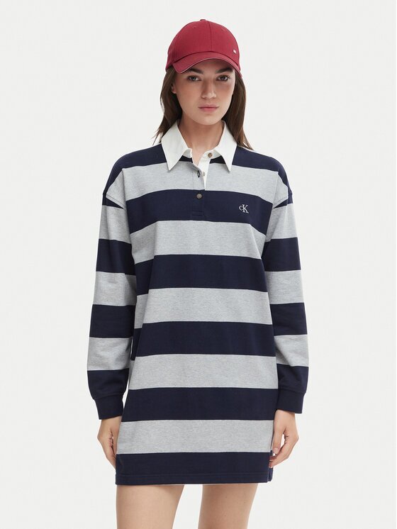 Calvin Klein Jeans Rochie de zi LV047F214G Loose Fit