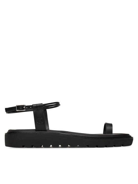 Calvin Klein Jeans Sandale Rope Toe Post Sandal Lth Mg YW0YW01893