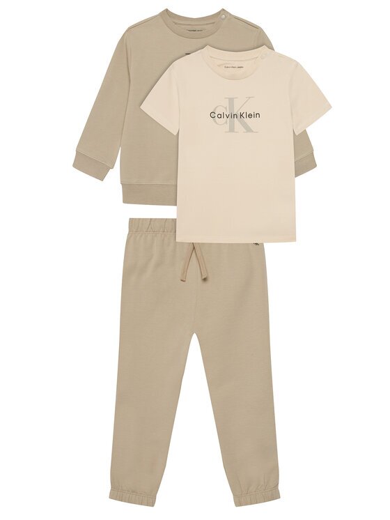 Calvin Klein Jeans Set hanorac bluză și pantaloni Monogram IN0IN00336 Regular Fit