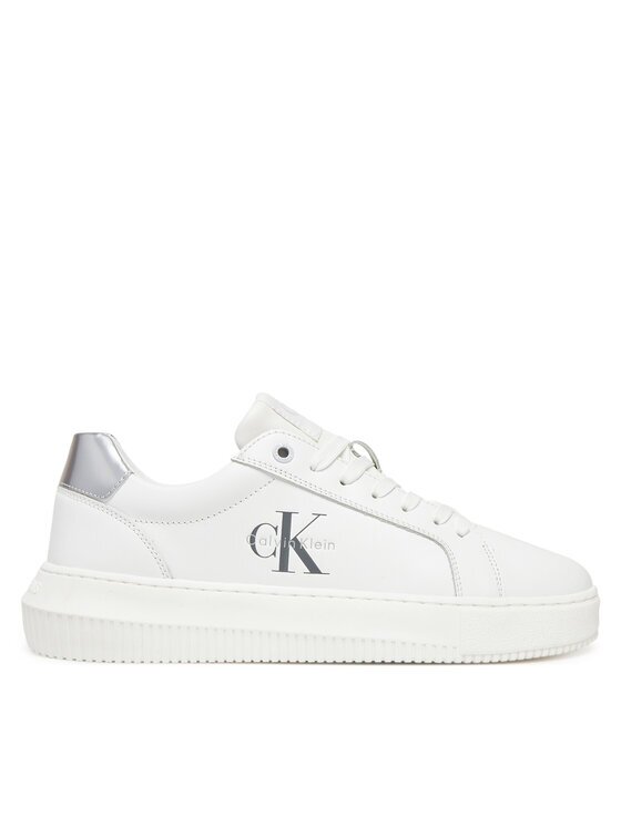 Calvin Klein Jeans Sneakers Chunky Cupsole Lth Silver YW0YW01876