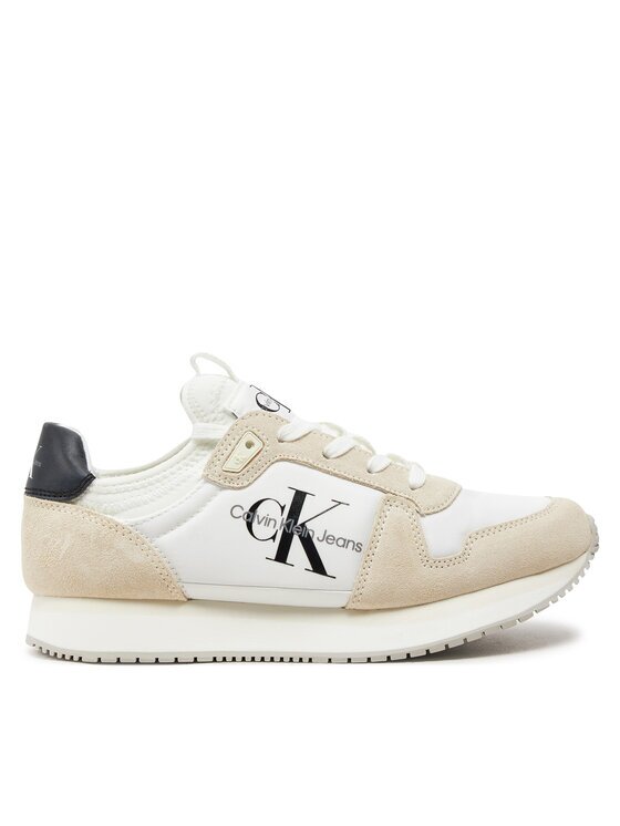 Calvin Klein Jeans Sneakers Runner Sock Laceup Ny-Lth Wn YW0YW00840