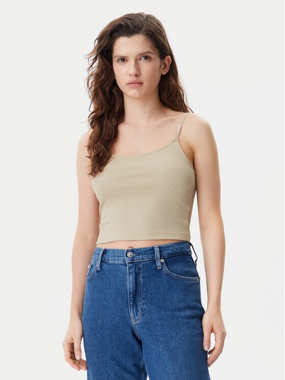 Calvin Klein Jeans Top Logo J20J225312 Slim Fit