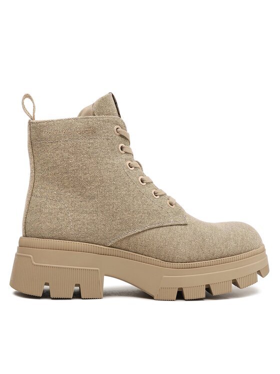 Calvin Klein Jeans Trappers Chunky Combat Laceup Boot Co YW0YW01239