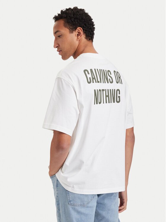 Calvin Klein Jeans Tricou Calvins Or Nothing LV04RH825G Regular Fit