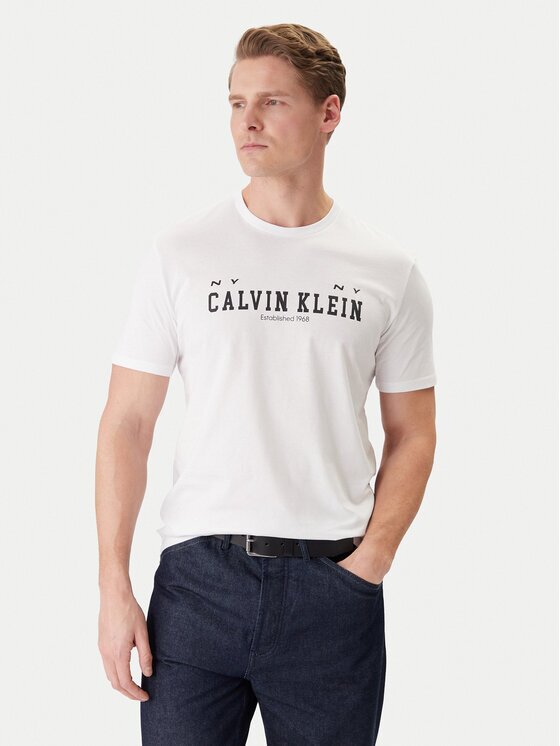 Calvin Klein Jeans Tricou Coll Word Graphic LV14RE817G Regular Fit