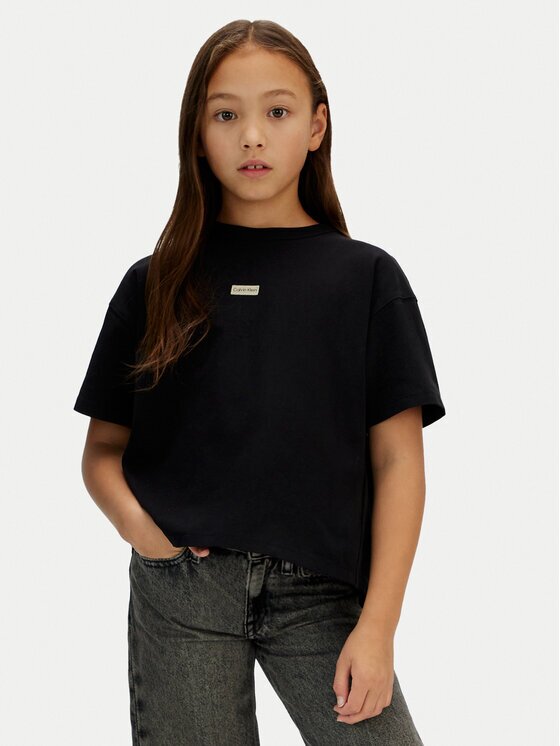 Calvin Klein Jeans Tricou Folded Logo IG0IG03063 Regular Fit