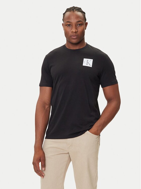 Calvin Klein Jeans Tricou Gradient Monogram LV04RC859G Regular Fit