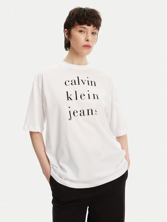 Calvin Klein Jeans Tricou LV047B827G Relaxed Fit