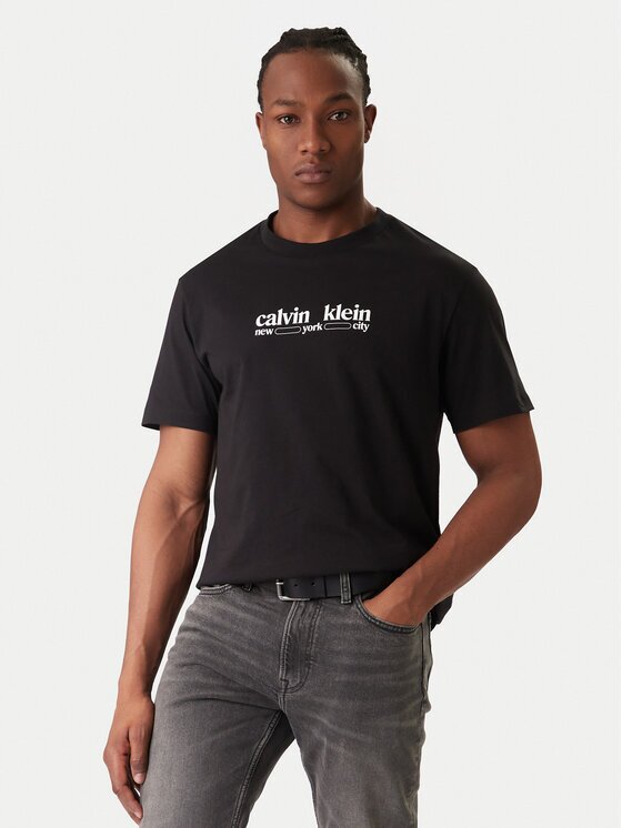 Calvin Klein Jeans Tricou NYC Graphic LV14RE831G Regular Fit