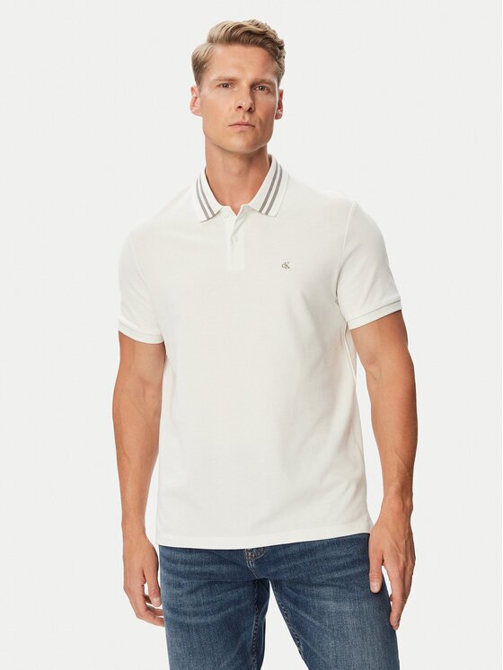 Calvin Klein Jeans Tricou polo Monogram LV04RC276G Regular Fit
