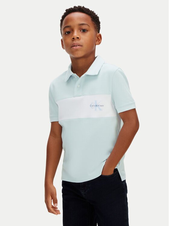 Calvin Klein Jeans Tricou polo Monologo LVCKSJB28B Regular Fit
