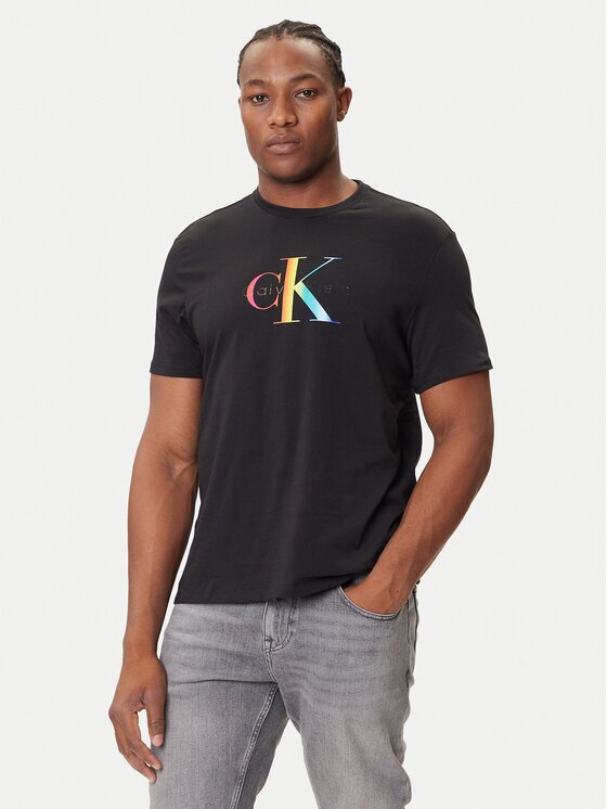 Calvin Klein Jeans Tricou Pride Graphic LV04RC800G Regular Fit