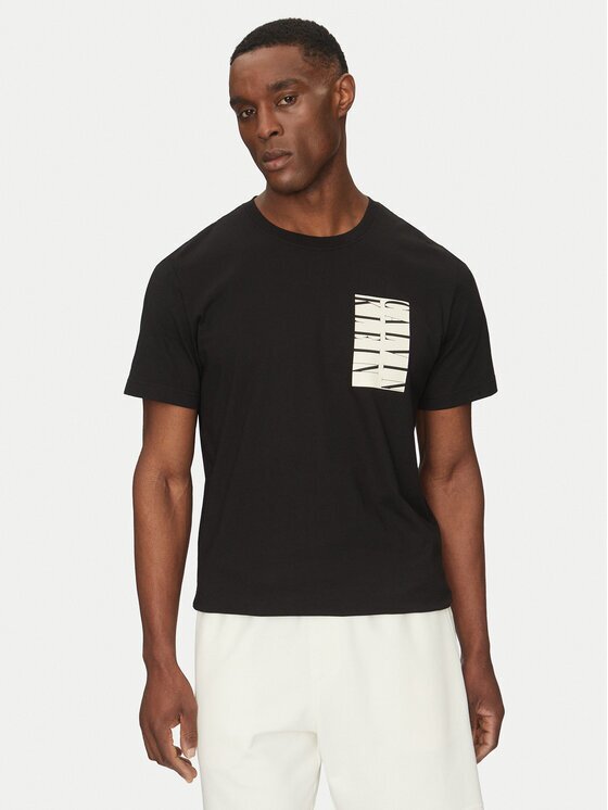 Calvin Klein Jeans Tricou Serif Box Graphic J30J327474 Regular Fit