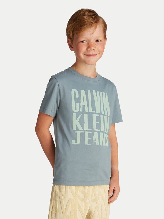 Calvin Klein Jeans Tricou Slogan Graphic IB0IB02459 Regular Fit