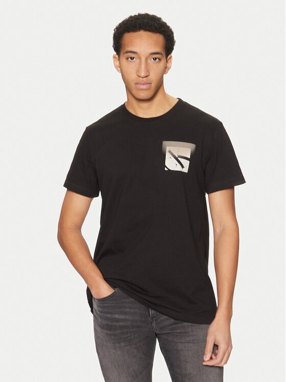 Calvin Klein Jeans Tricou Soft Box Monogram J30J327092 Regular Fit