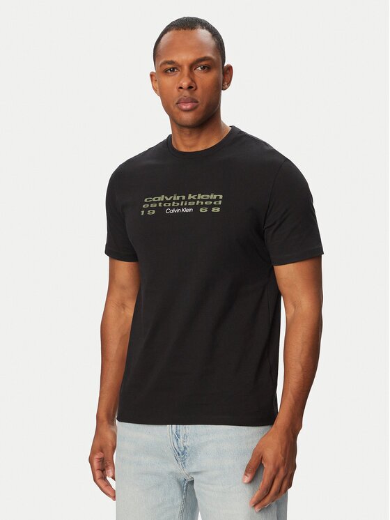 Calvin Klein Jeans Tricou SS 30s EU LV04RG800G Regular Fit