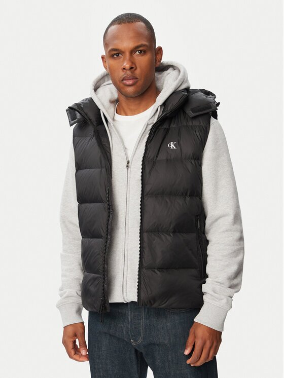 Calvin Klein Jeans Vestă elegantă LV04RG514G Regular Fit