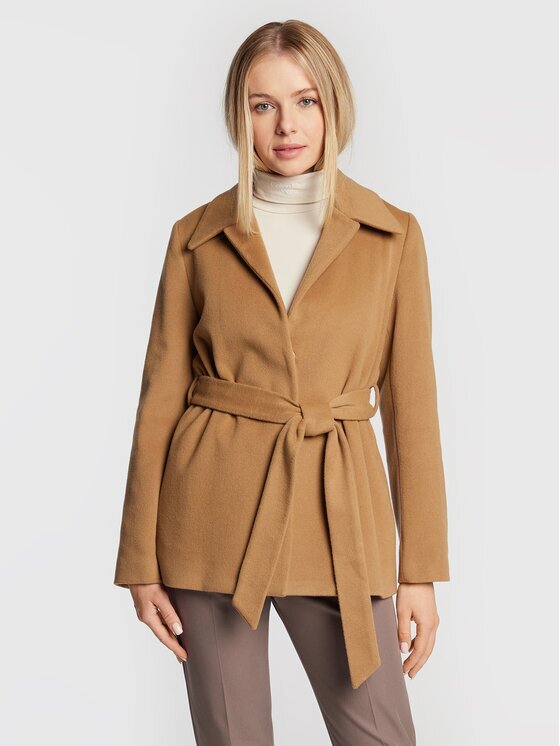 Calvin Klein Palton de lână K20K204154 Regular Fit