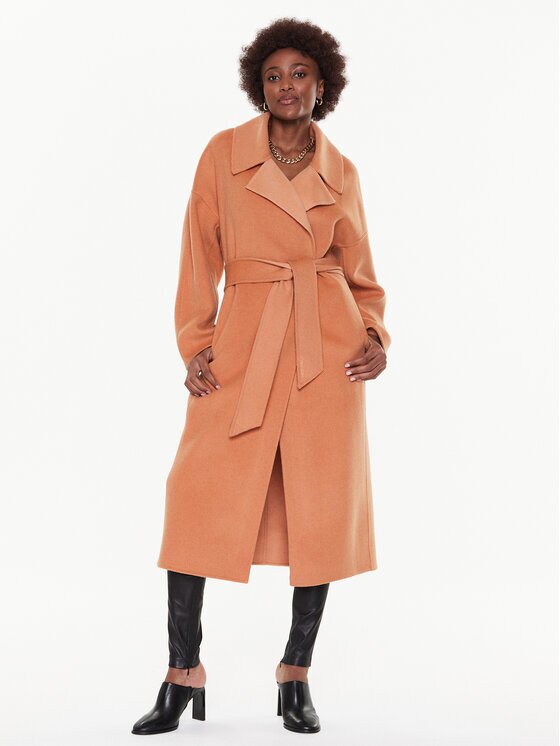 Calvin Klein Palton de lână K20K205006 Oversize