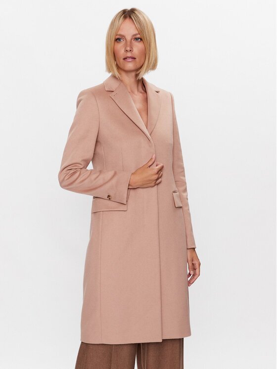 Calvin Klein Palton de lână K20K205670 Regular Fit