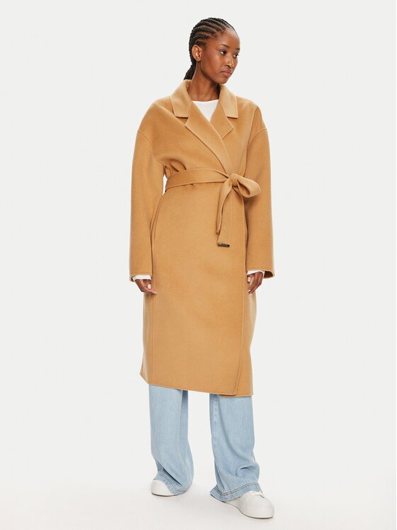 Calvin Klein Palton de lână K20K207089 Oversize