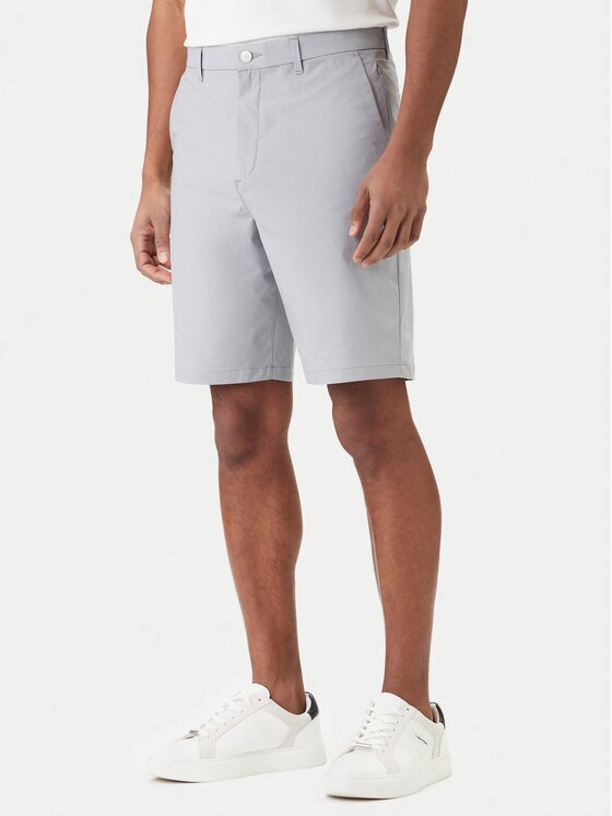 Calvin Klein Pantalon scurți din material LV04LB613G Straight Fit