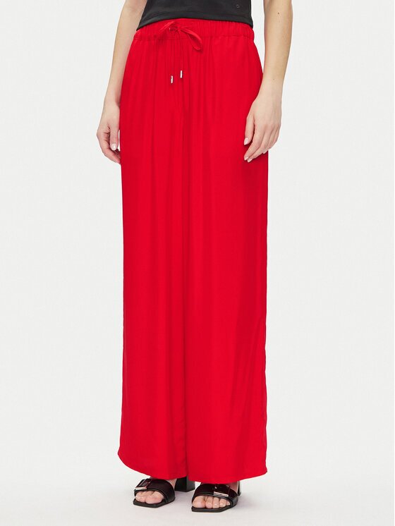 Calvin Klein Pantaloni din material LV044B932G Wide Leg